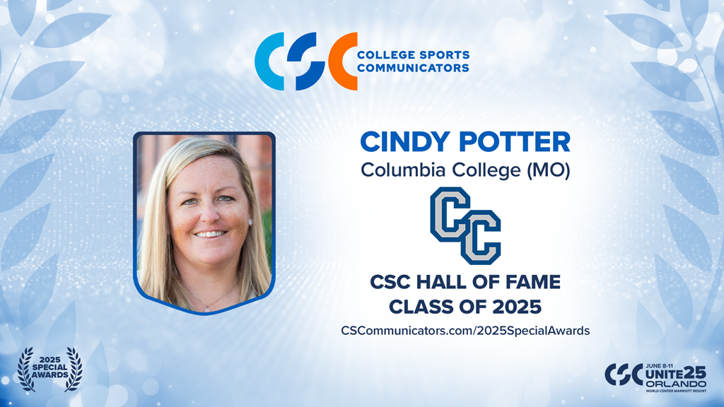 2025 Special Awards Salute: Cindy Potter - CSC Hall of Fame